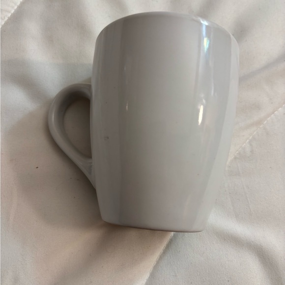 White 'I Do' Mug I Do glass wedding coffee mug white with black writing - Picture 4 of 5